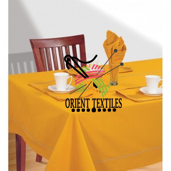 DXB Plain Rectangular Table Linen 09